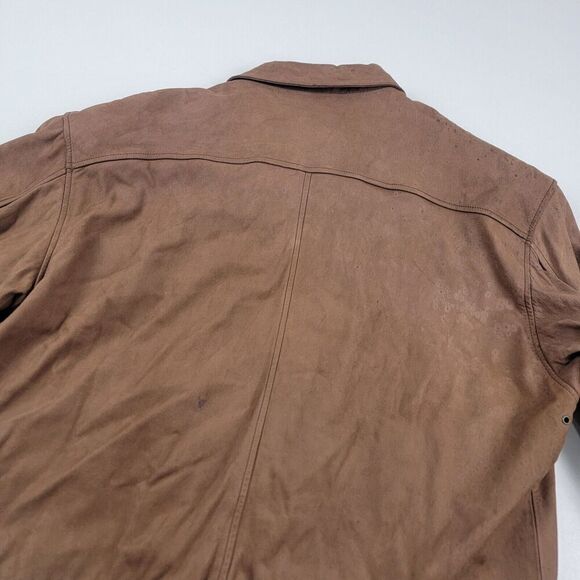 Vintage Red Head 100% Distressed Leather Bomber Hunting Jacket Mens XXL Redhead - Picture 13 of 15